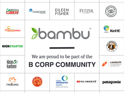 bambu becomes a B Corp certified company