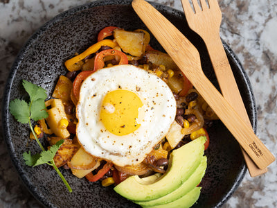 Put Your Eco-Friendly Cookware to Use: Southwest Breakfast Scramble Recipe