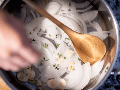 Savory Seasonal Soup Recipe With Leek and White Pepper