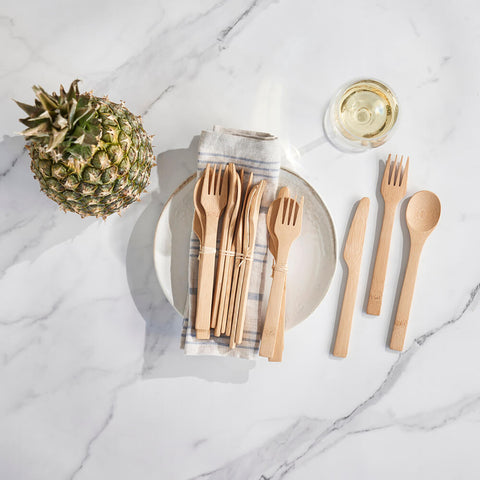 Bamboo Eating & Serving Utensils