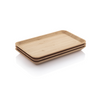 Bamboo Serving Trays stacked - bambu