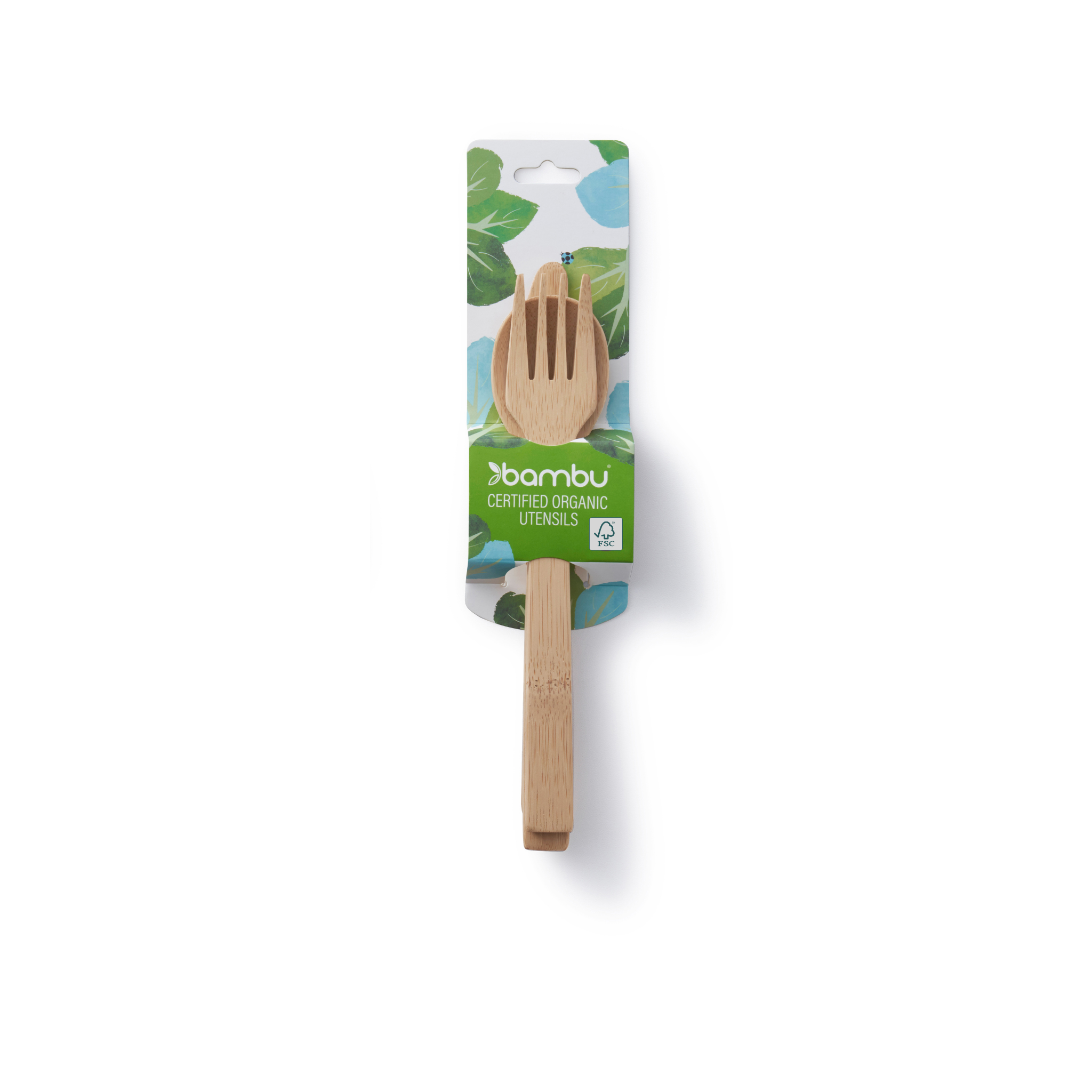 【Sambonet bamboo】子供用ナイフ＆フォーク2セット Bamboo Cutlery Set: Spoon, Knife & Fork | bambu®