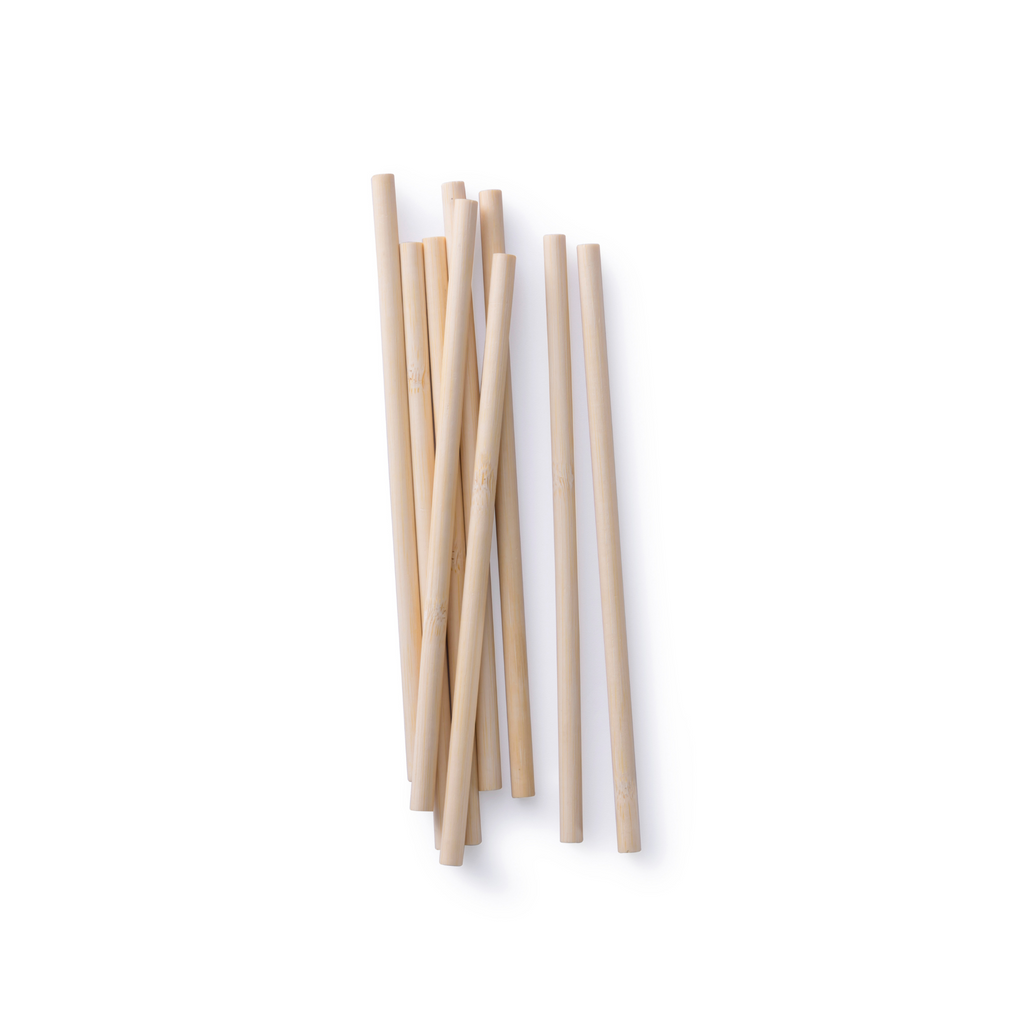 Single Use Bamboo Straws are in a Bulk Case of 250.