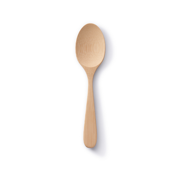 Bamboo Serving Spoon, made from a single piece of bamboo. Serve salad, grains, or casseroles with ease.