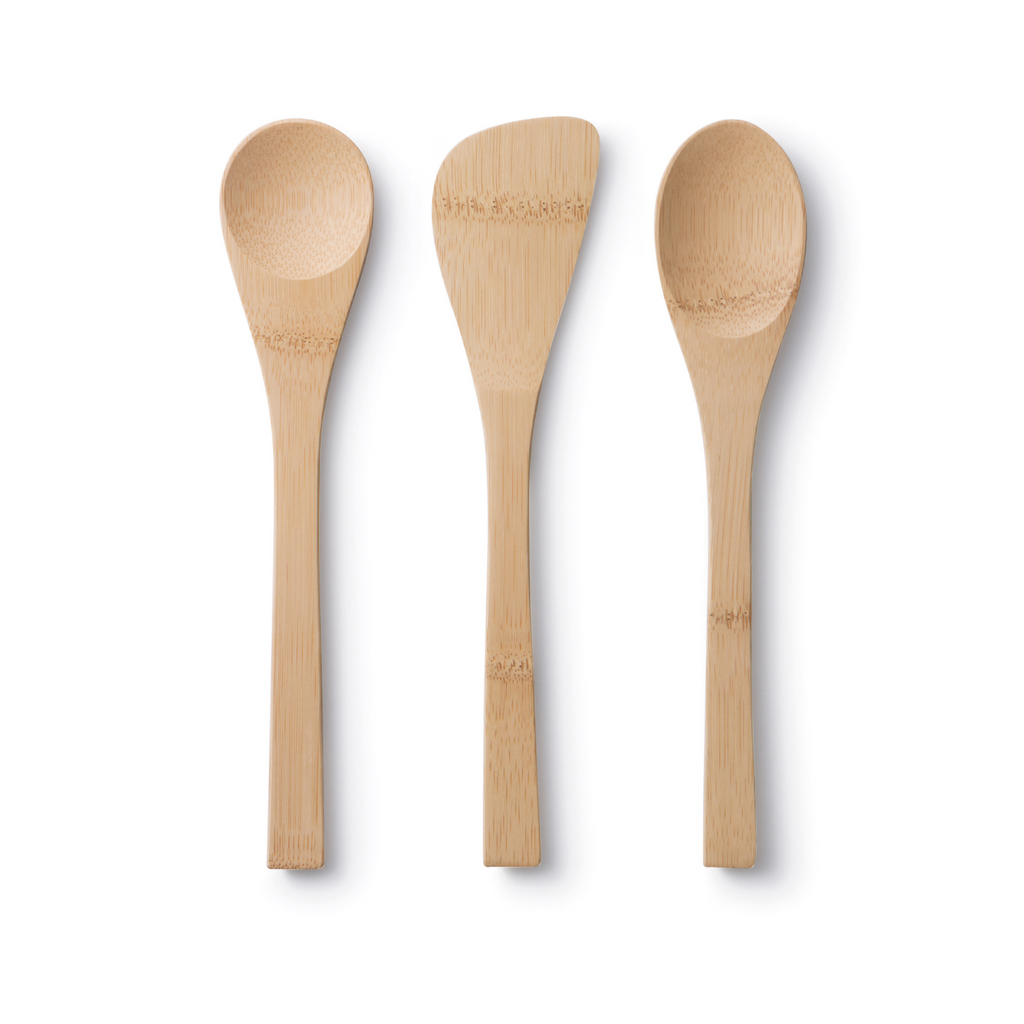 Kids in the Kitchen, Set of 3 Bamboo Utensils (3Y+)