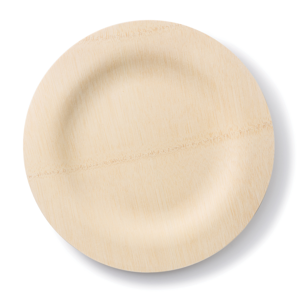 11" Veneerware® Round Bamboo Plates