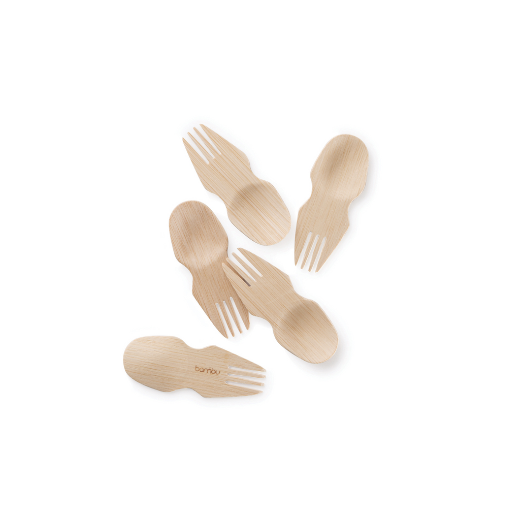 Veneerware® Bamboo Sporks bulk