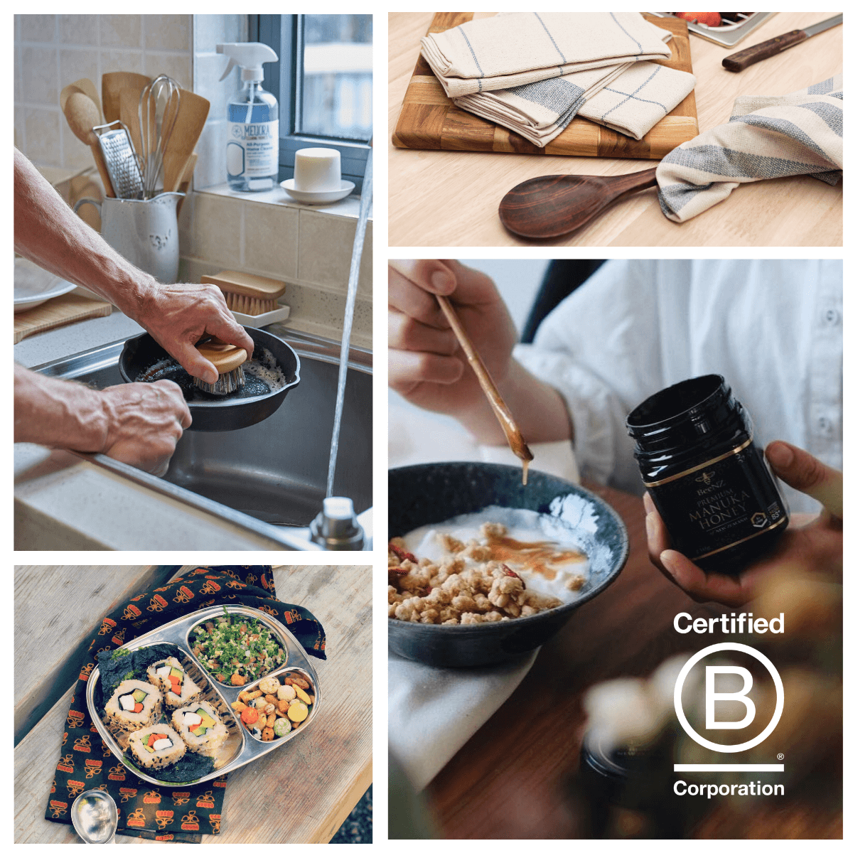 B Corp products made responsibly