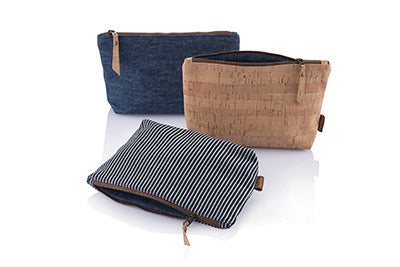 Travel cases made from eco friendly fabrics designed by bambu