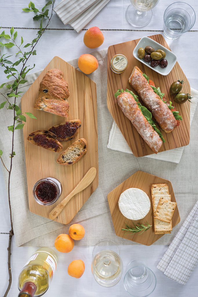 Cedar Serving Trays and Boards