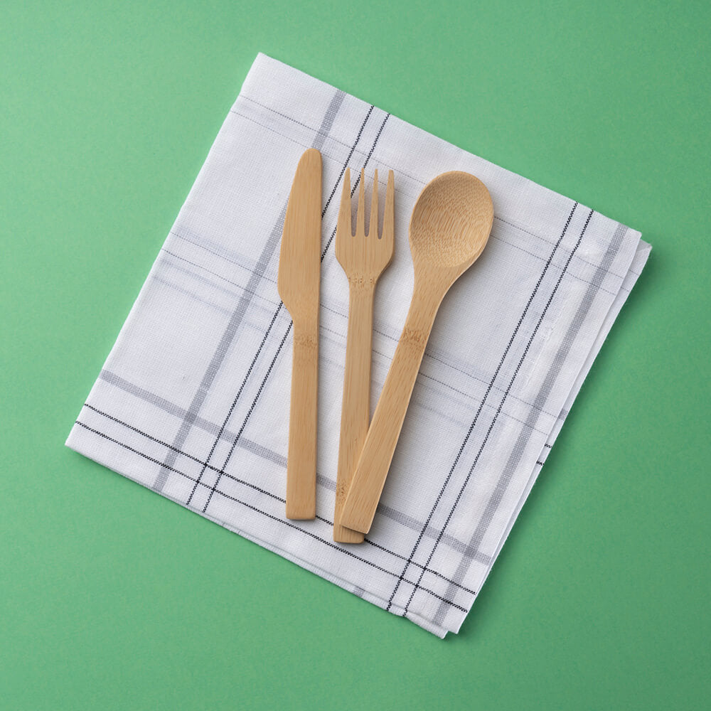 Purchase this set of Reusable Bamboo Forks to add to your utensil set, or replace pieces that have gone missing.