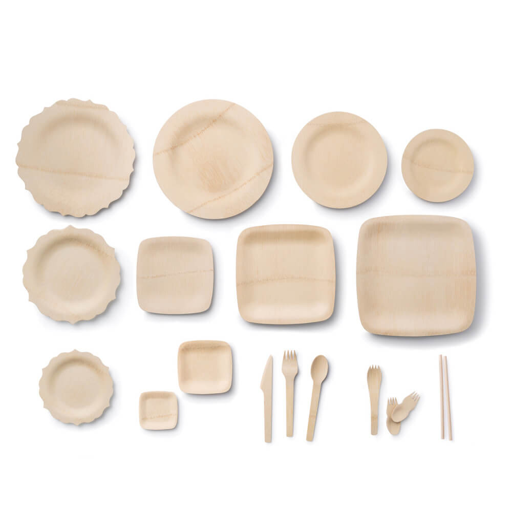 Veneerware® Sample Box contains one of each Veneerware item.