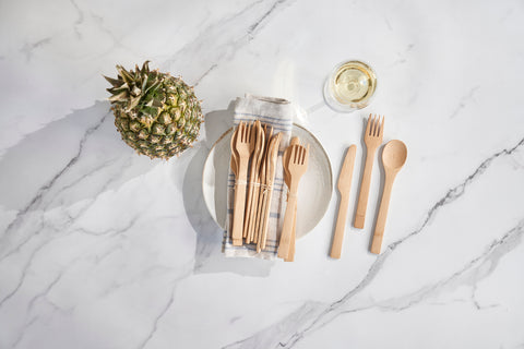 bambu knife fork and spoon